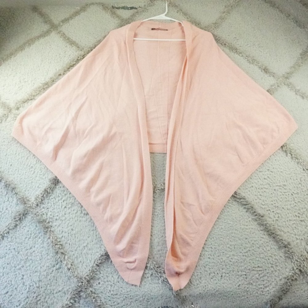 Eileen Fisher Cardigan Sweater One Size Fit All Pink